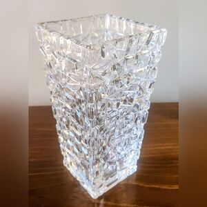 Amazing! Tiffany and Co Sierra Crystal Rock Vase Fantastic Condition! Full Size